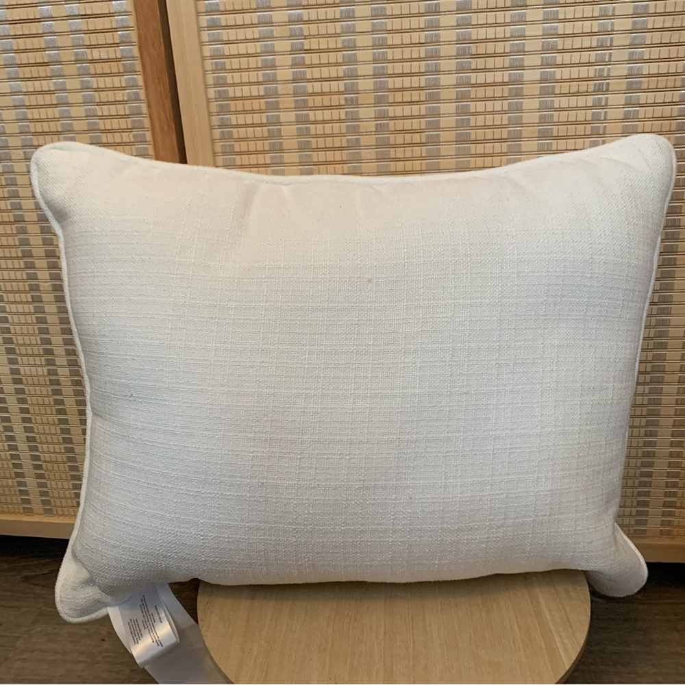 “Bee Happy” Embroidered Throw Pillow NWT - Picture 4 of 4